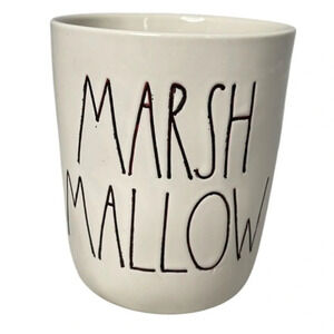 RAE DUNN Marshmallow Cannister Artisan Collection by Magenta White Black